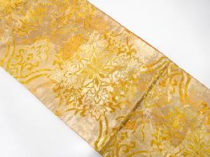 アンティーク　華紋織り出し袋帯（着用可）